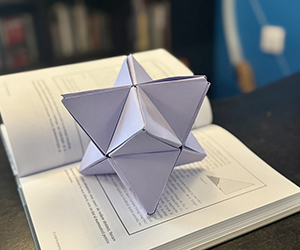 Origami Octahedron Star - A Symmetrical Polyhedral Creation